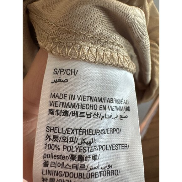 Thalia Sodi Women’s Small Gold Metallic Wrap Long Sleeve Embellished Blouse - Picture 5 of 7